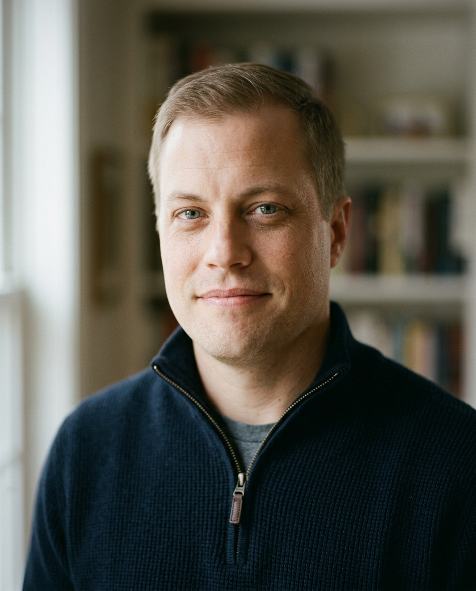 Portrait of author and speaker Dr. Matt Cahoon